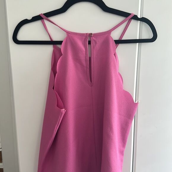 NWT Francesca’s Pink Halter Top - Picture 3 of 4